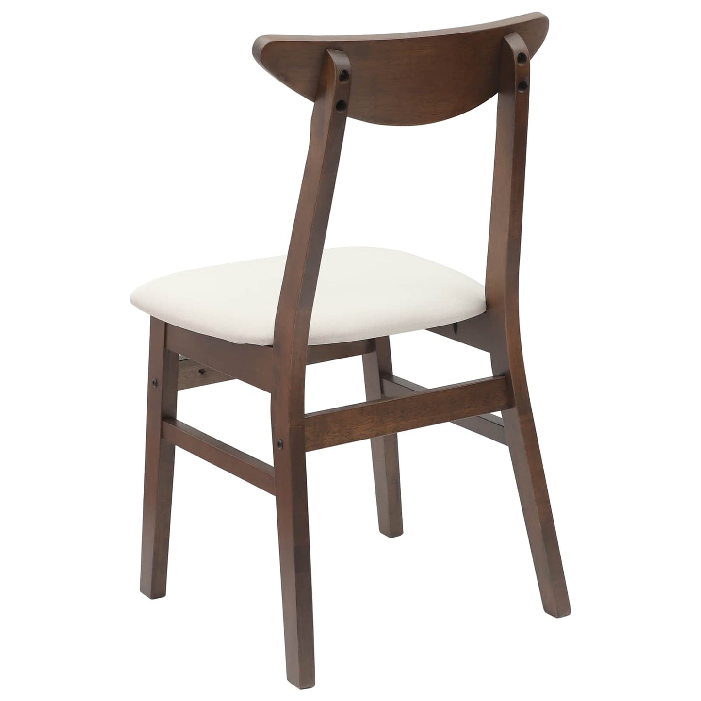 Eettafelstoelen 2 pcs Licht Bruin 42 x 47.5 x 81 cm