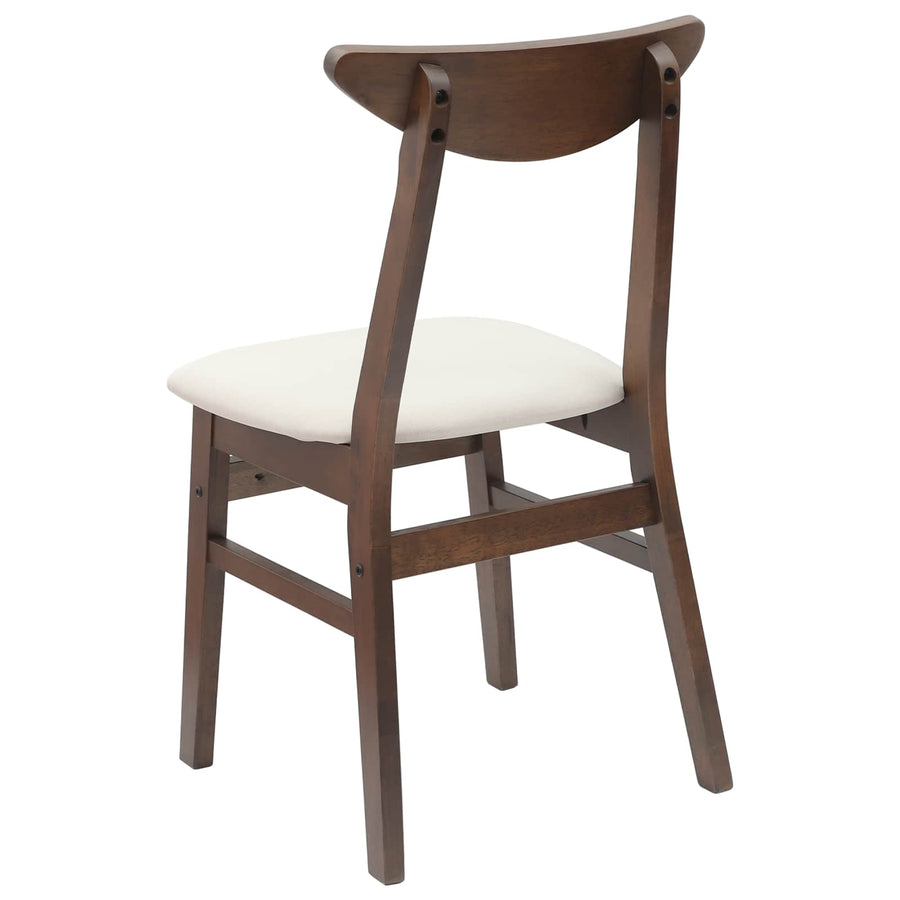 Eettafelstoelen 2 pcs Licht Bruin 42 x 47.5 x 81 cm