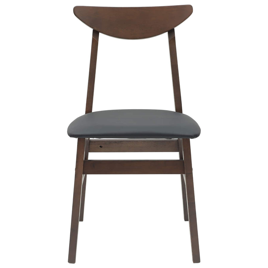 Eettafelstoelen 2 pcs Licht Bruin 42 x 47.5 x 81 cm