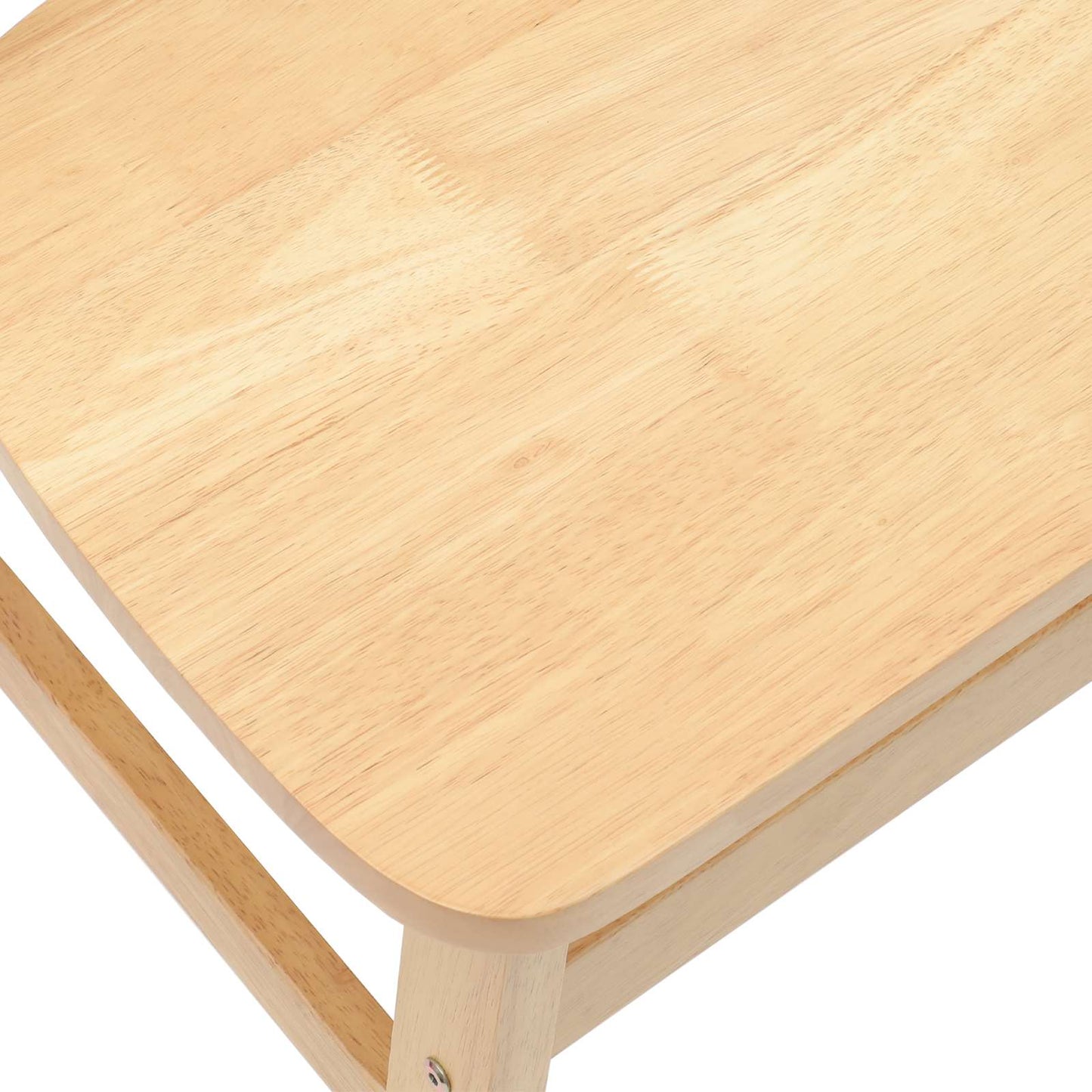 Eettafelstoelen 2 pcs Naturel 42 x 47.5 x 81 cm