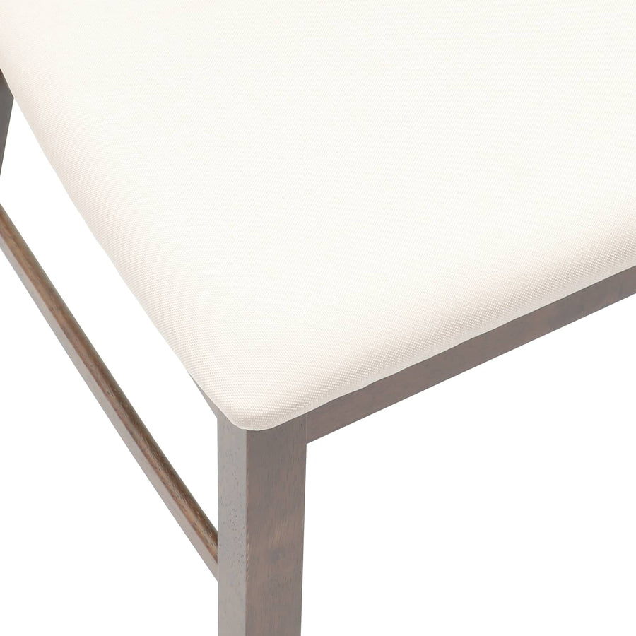 Eettafelstoelen 2 pcs Licht Bruin 43 x 54 x 89 cm