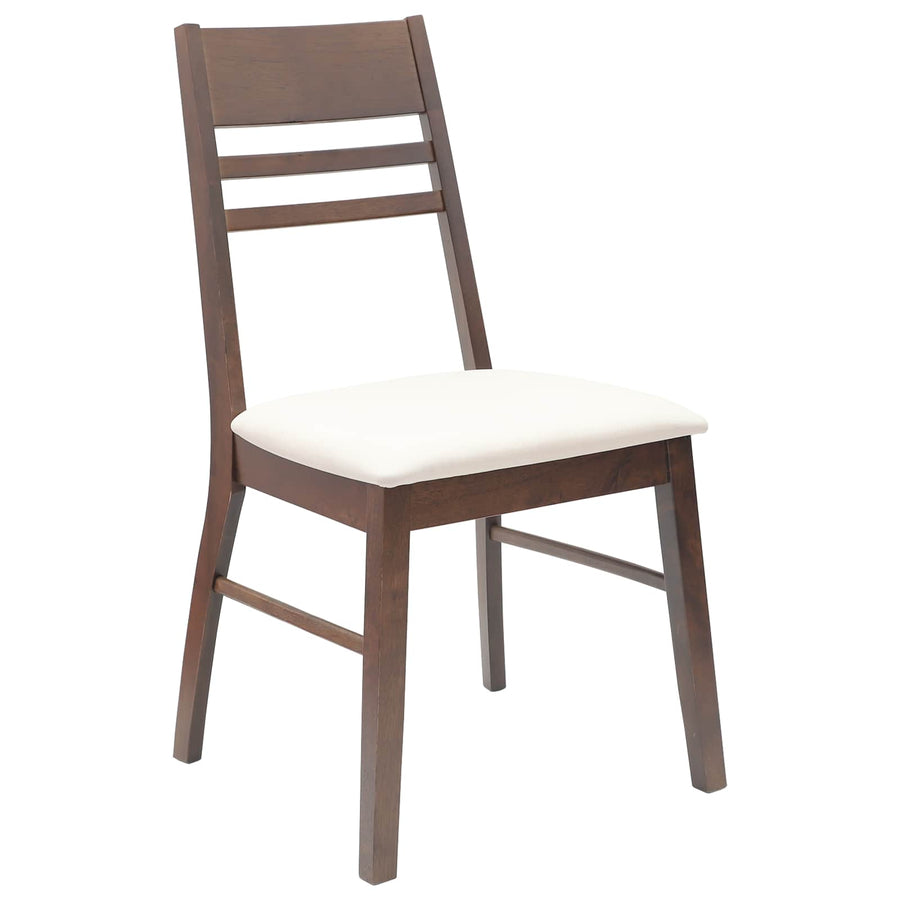 Eettafelstoelen 2 pcs Licht Bruin 43 x 54 x 89 cm