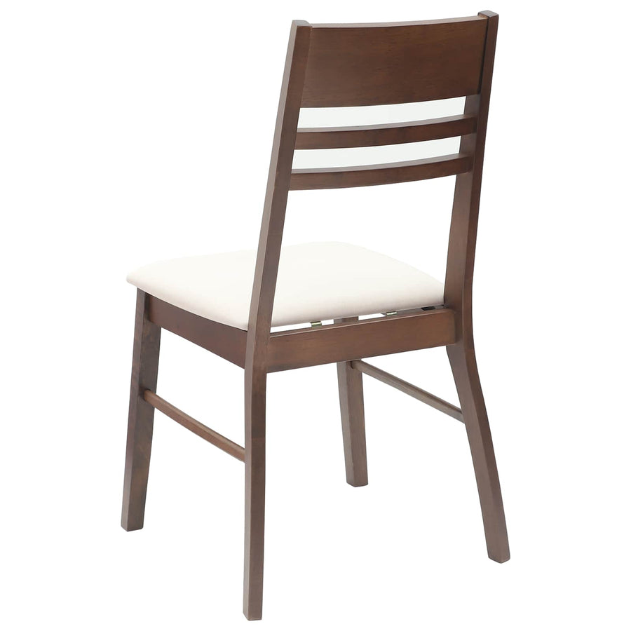 Eettafelstoelen 2 pcs Licht Bruin 43 x 54 x 89 cm