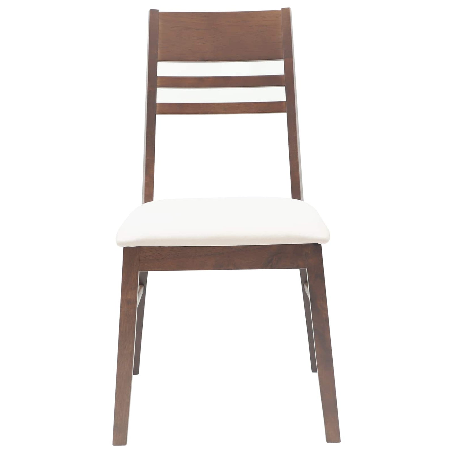 Eettafelstoelen 2 pcs Licht Bruin 43 x 54 x 89 cm