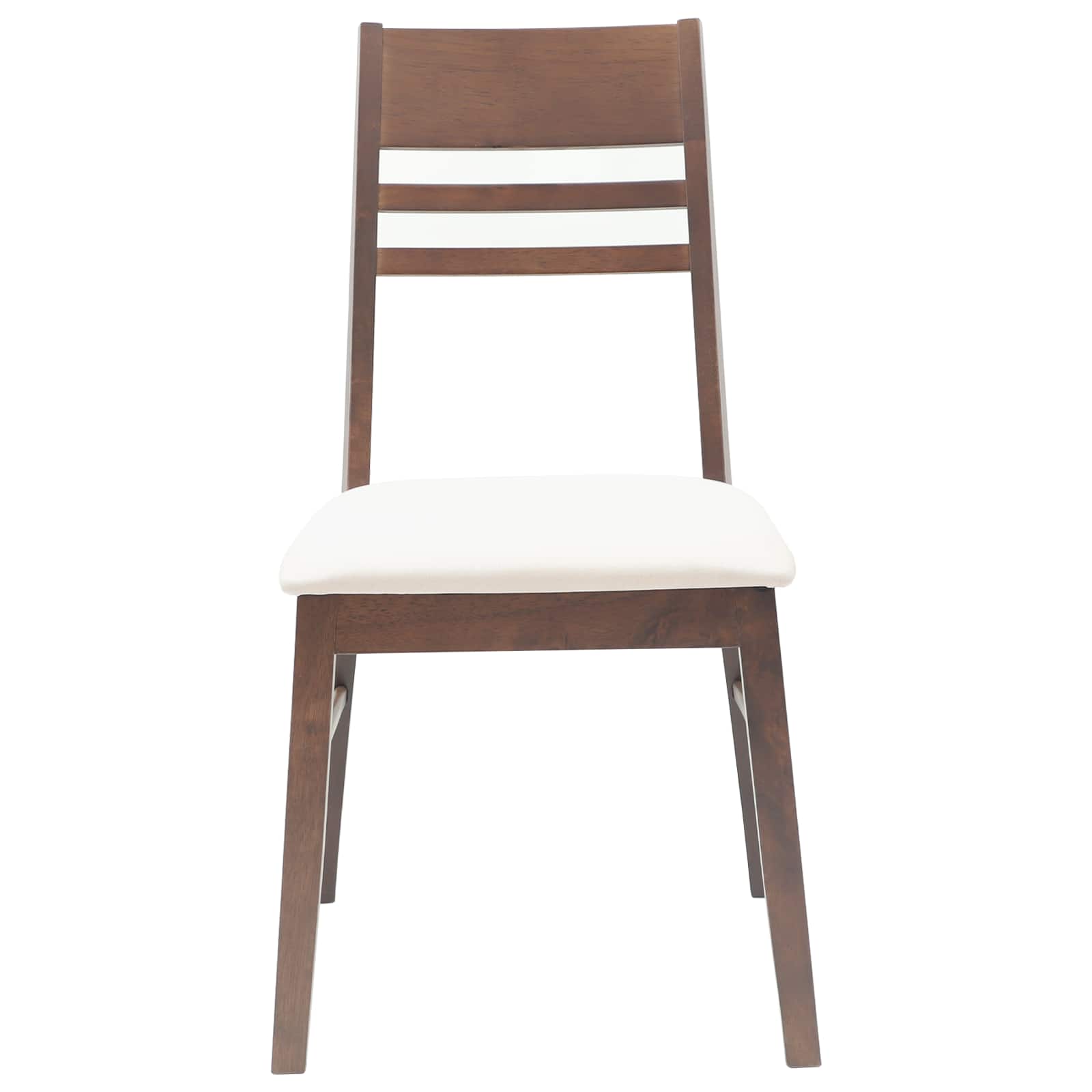 Eettafelstoelen 2 pcs Licht Bruin 43 x 54 x 89 cm