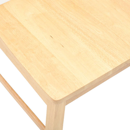 Eettafelstoelen 2 pcs Naturel 43 x 54 x 89 cm