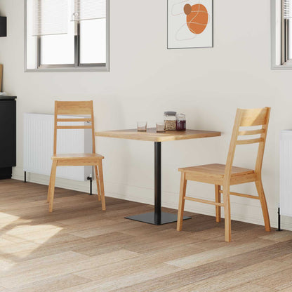 Eettafelstoelen 2 pcs Naturel 43 x 54 x 89 cm