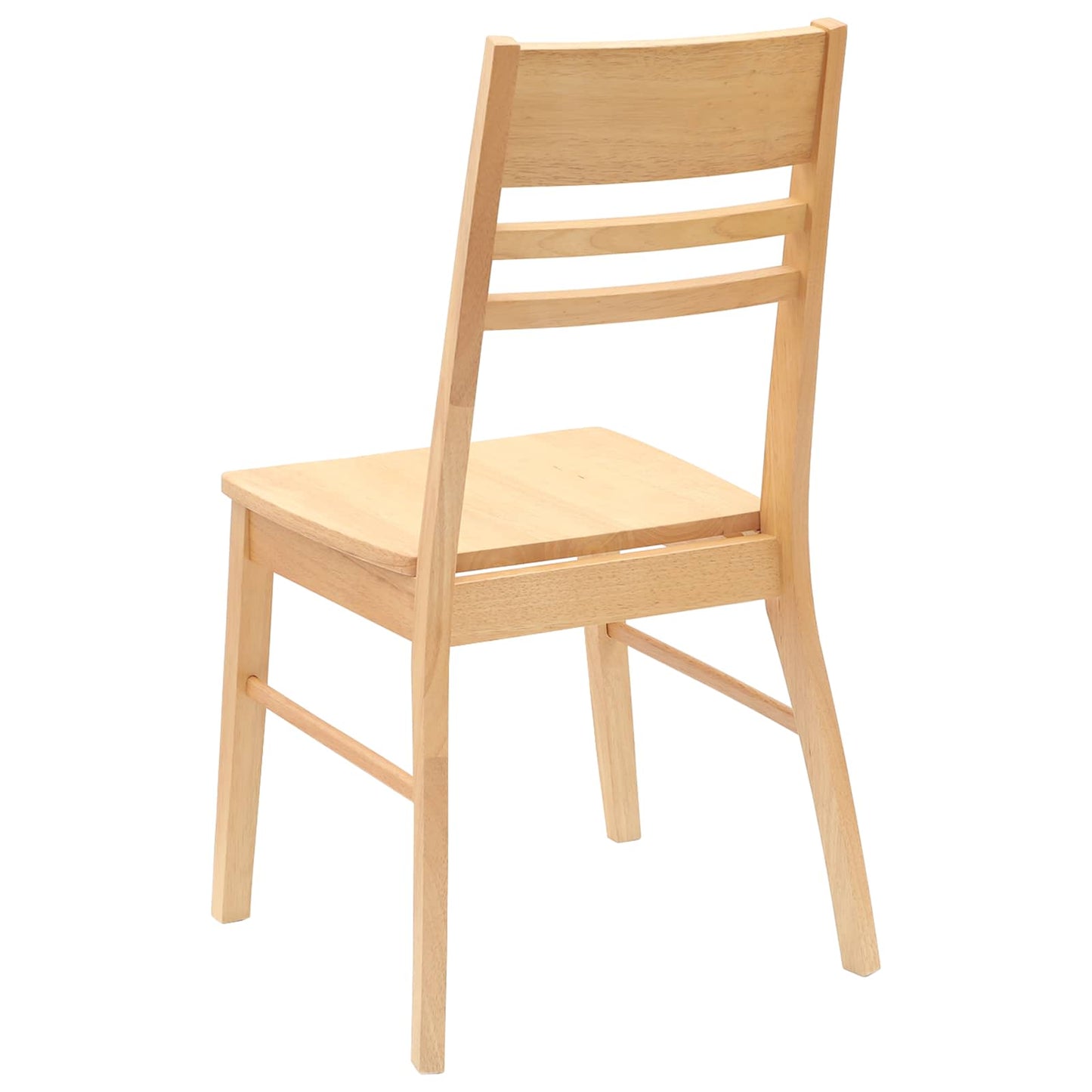 Eettafelstoelen 2 pcs Naturel 43 x 54 x 89 cm