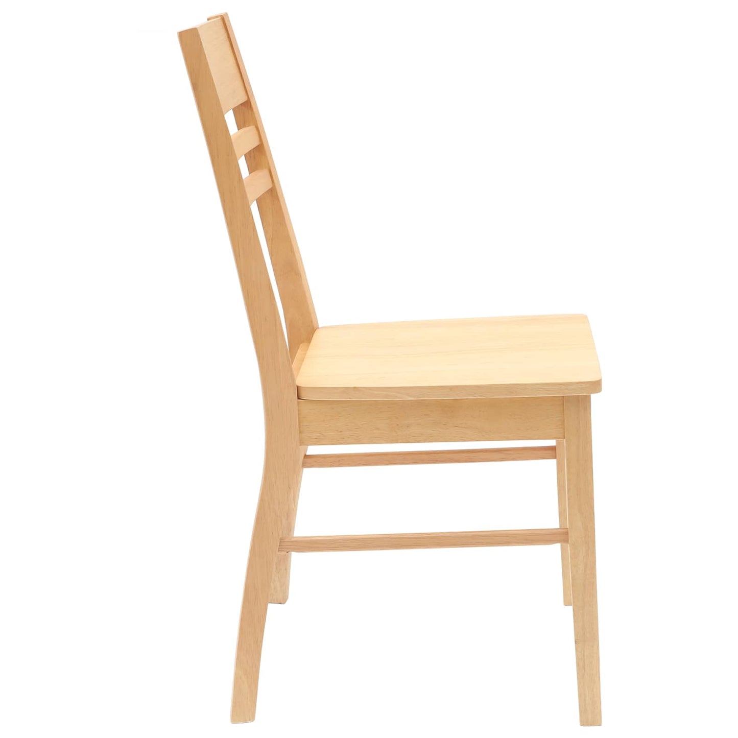 Eettafelstoelen 2 pcs Naturel 43 x 54 x 89 cm