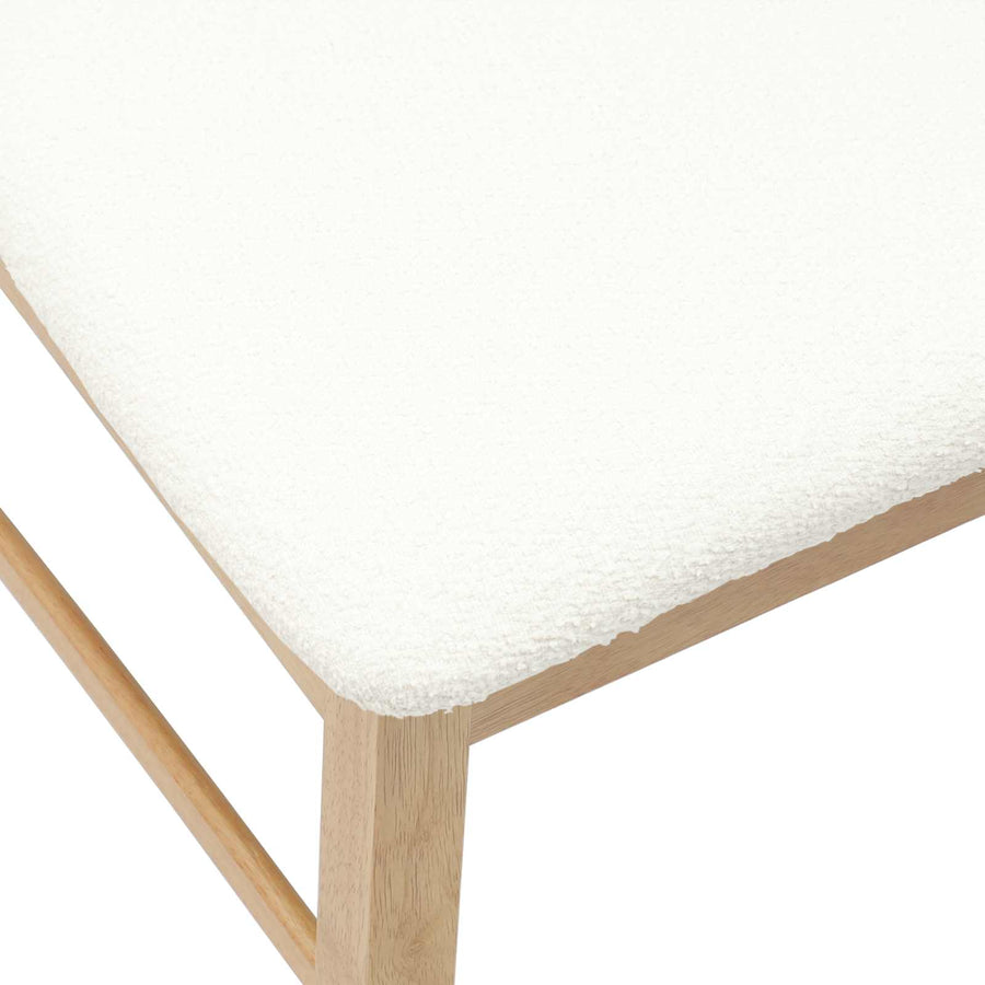 Eettafelstoelen 2 pcs Naturel 43 x 54 x 89 cm