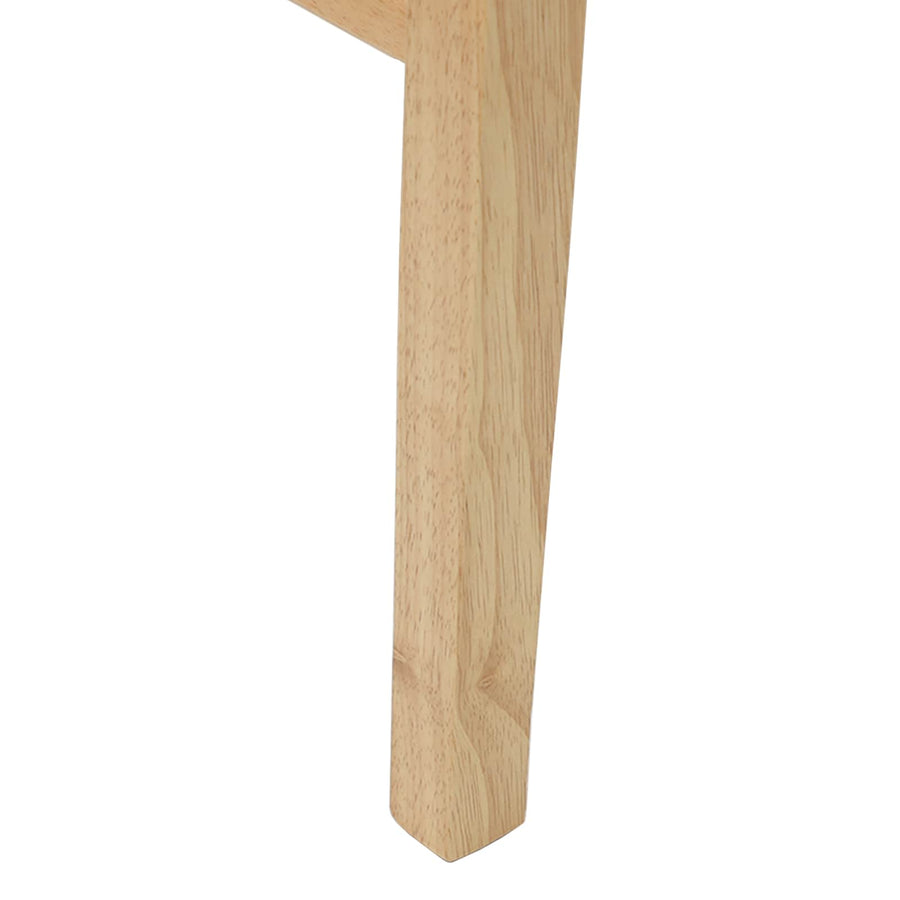 Eettafelstoelen 2 pcs Naturel 43 x 54 x 89 cm