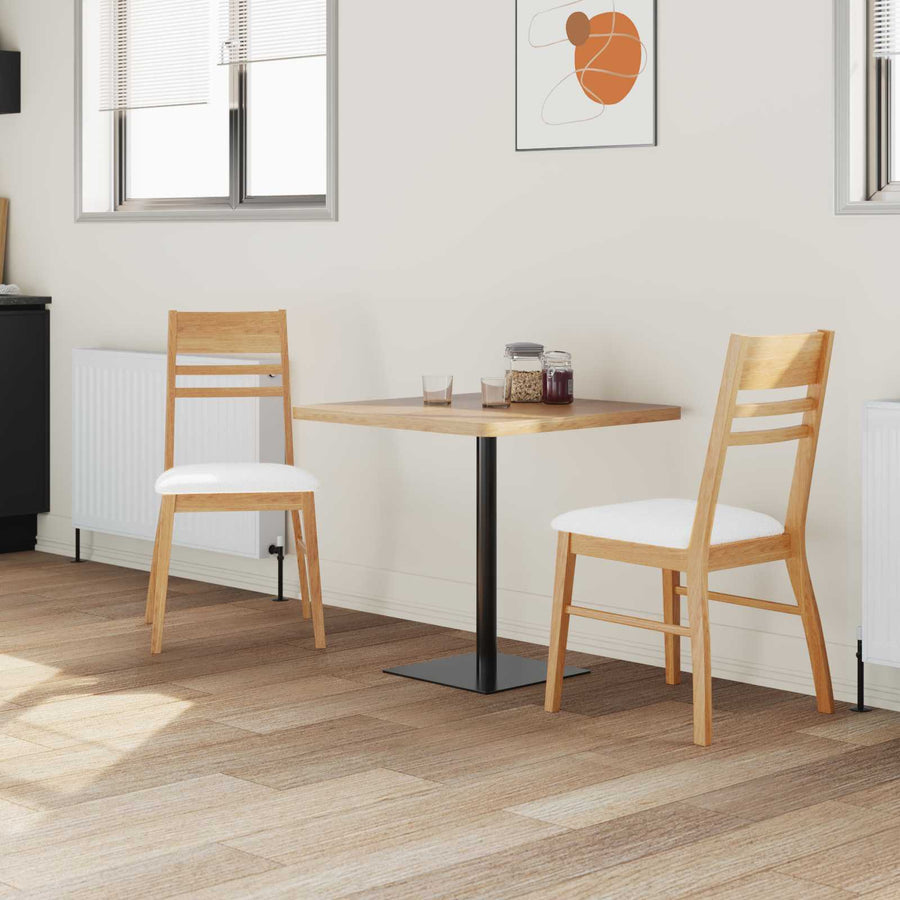 Eettafelstoelen 2 pcs Naturel 43 x 54 x 89 cm