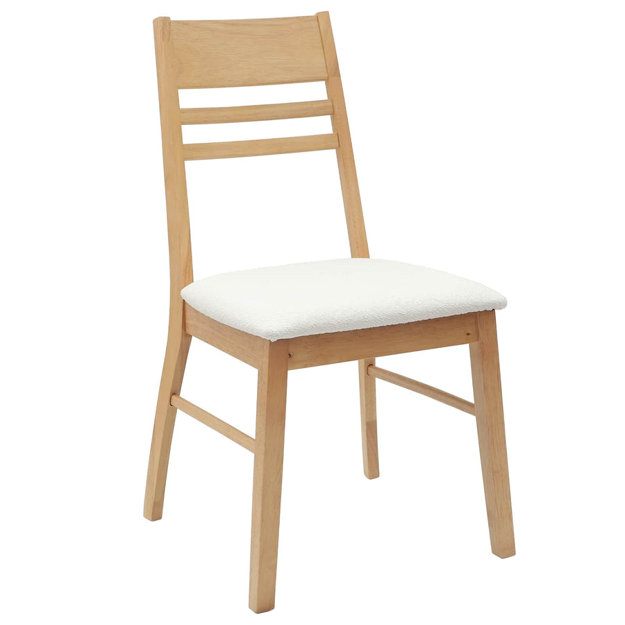 Eettafelstoelen 2 pcs Naturel 43 x 54 x 89 cm