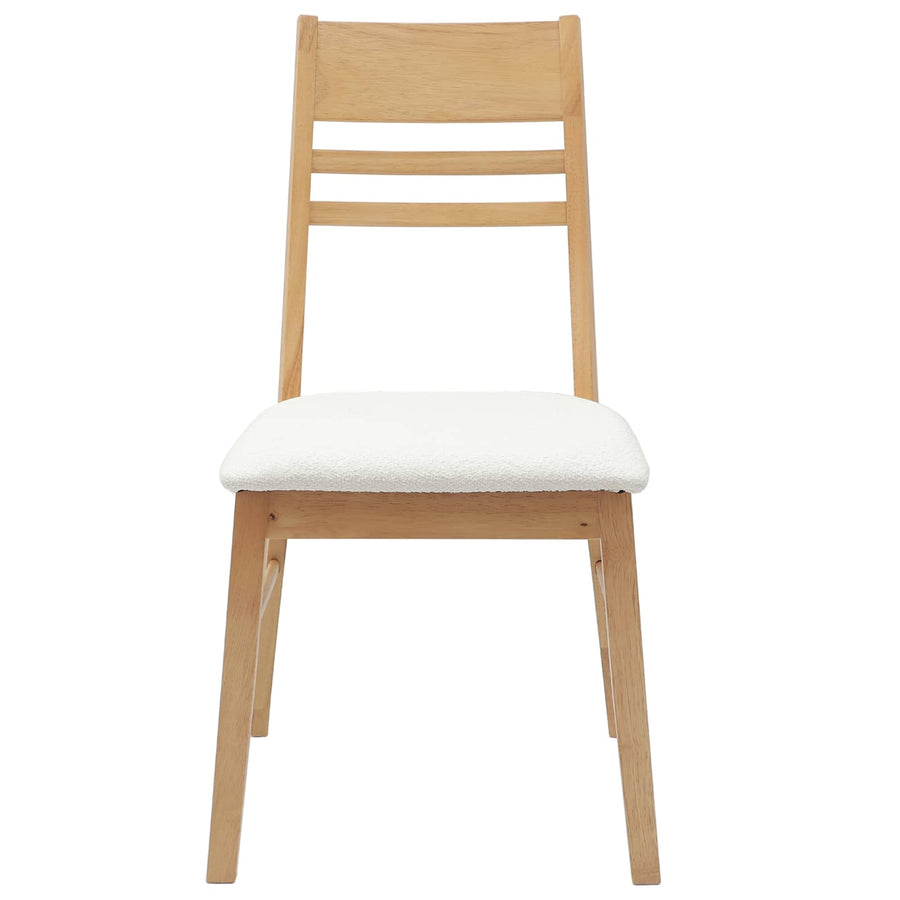 Eettafelstoelen 2 pcs Naturel 43 x 54 x 89 cm