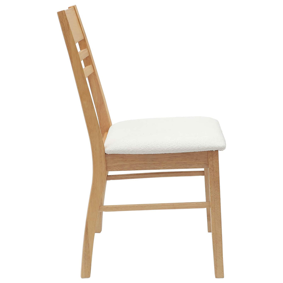 Eettafelstoelen 2 pcs Naturel 43 x 54 x 89 cm