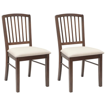 Eettafelstoelen 2 pcs Licht Bruin 50 x 52,5 x 91 cm