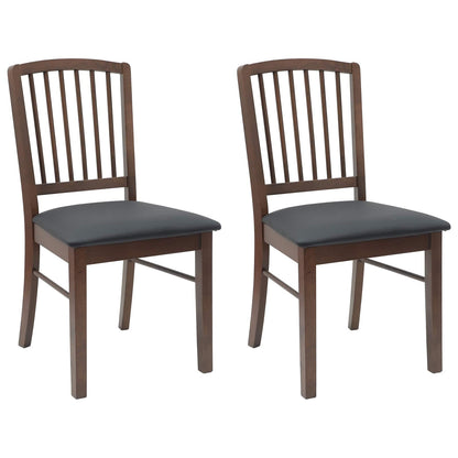 Eettafelstoelen 2 pcs Licht Bruin 50 x 52,5 x 91 cm