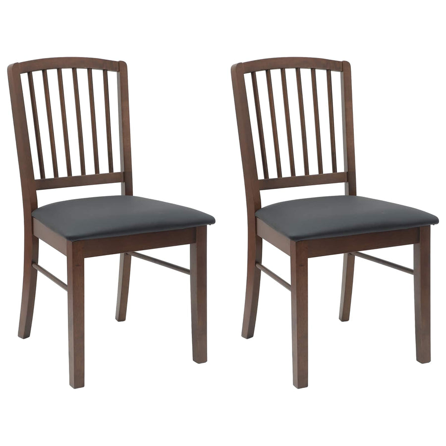 Eettafelstoelen 2 pcs Licht Bruin 50 x 52,5 x 91 cm