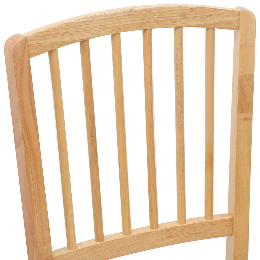 Eettafelstoelen 2 pcs Naturel 50 x 52,5 x 91 cm