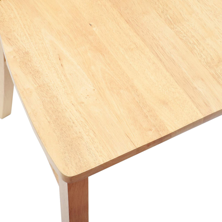 Eettafelstoelen 2 pcs Naturel 50 x 52,5 x 91 cm
