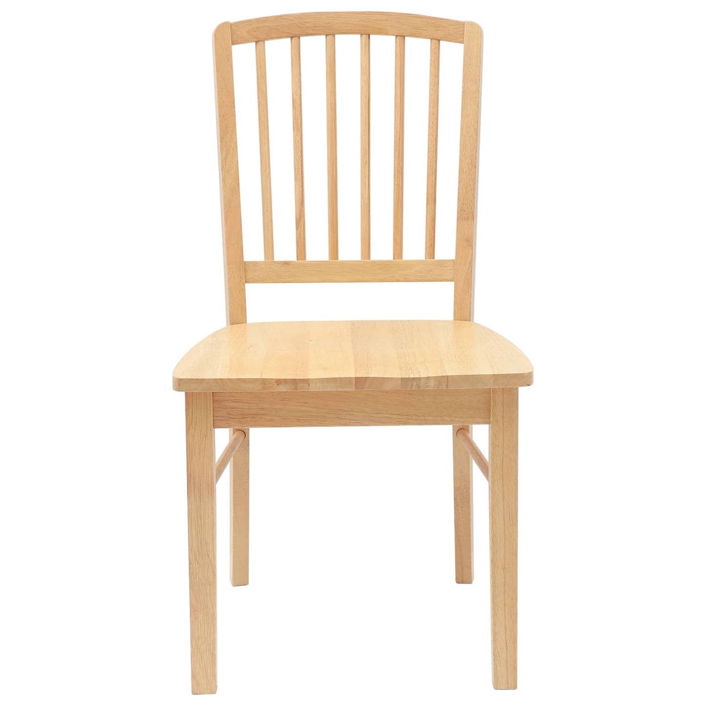 Eettafelstoelen 2 pcs Naturel 50 x 52,5 x 91 cm