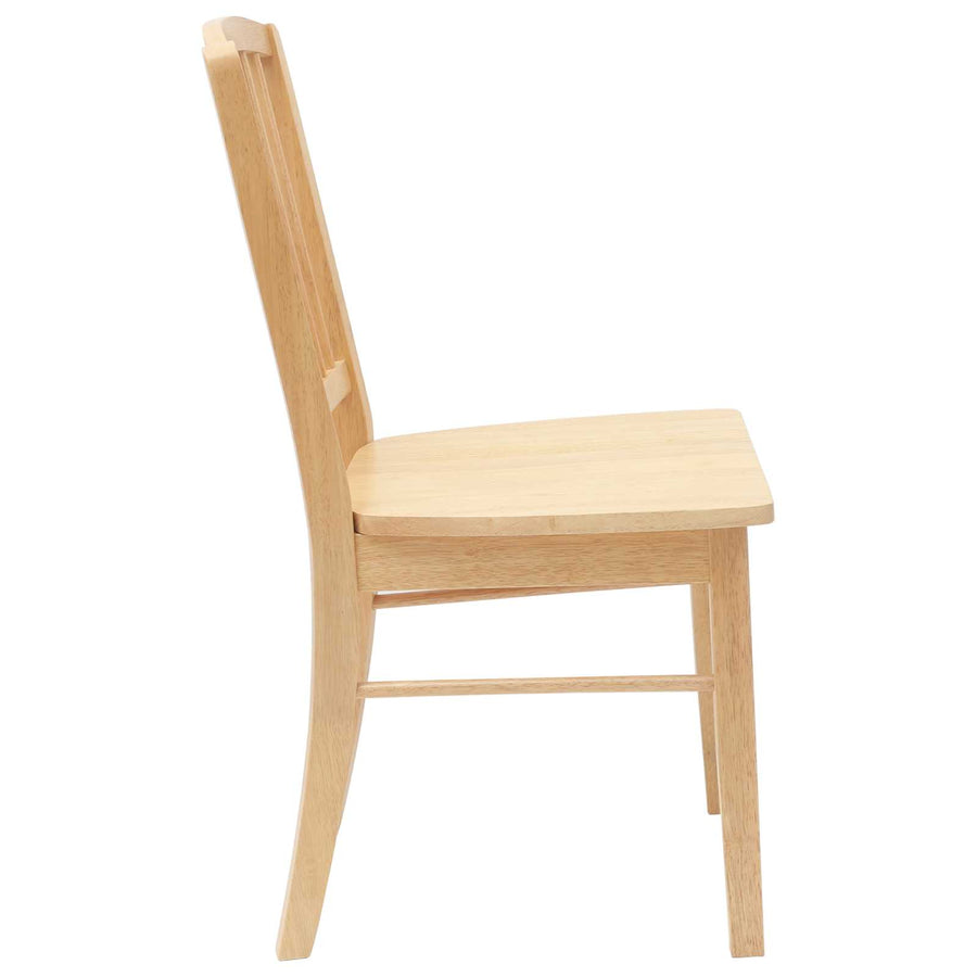 Eettafelstoelen 2 pcs Naturel 50 x 52,5 x 91 cm