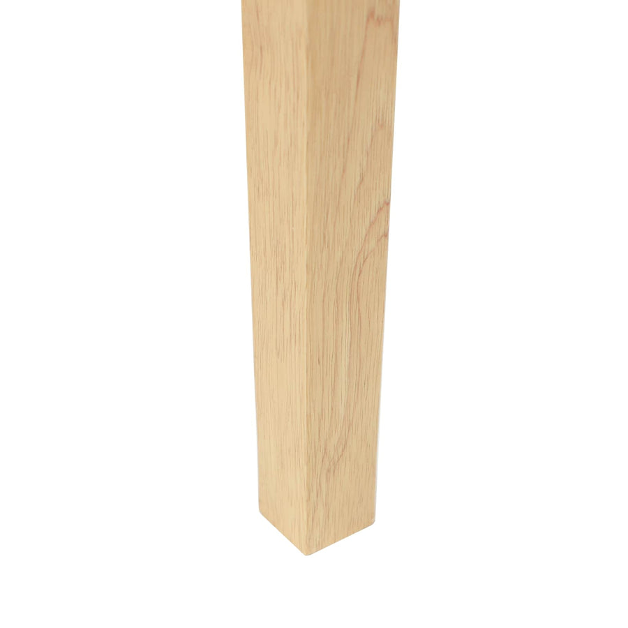 Eettafelstoelen 2 pcs Naturel 50 x 52,5 x 91 cm