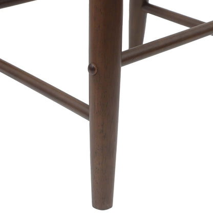 Eettafelstoelen 2 pcs Licht Bruin 46 x 37 x 63 cm