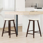 Dining Chairs 2 pcs Light Brown 46 x 37 x 63 cm