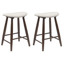 Eettafelstoelen 2 pcs Licht Bruin 46 x 37 x 63 cm