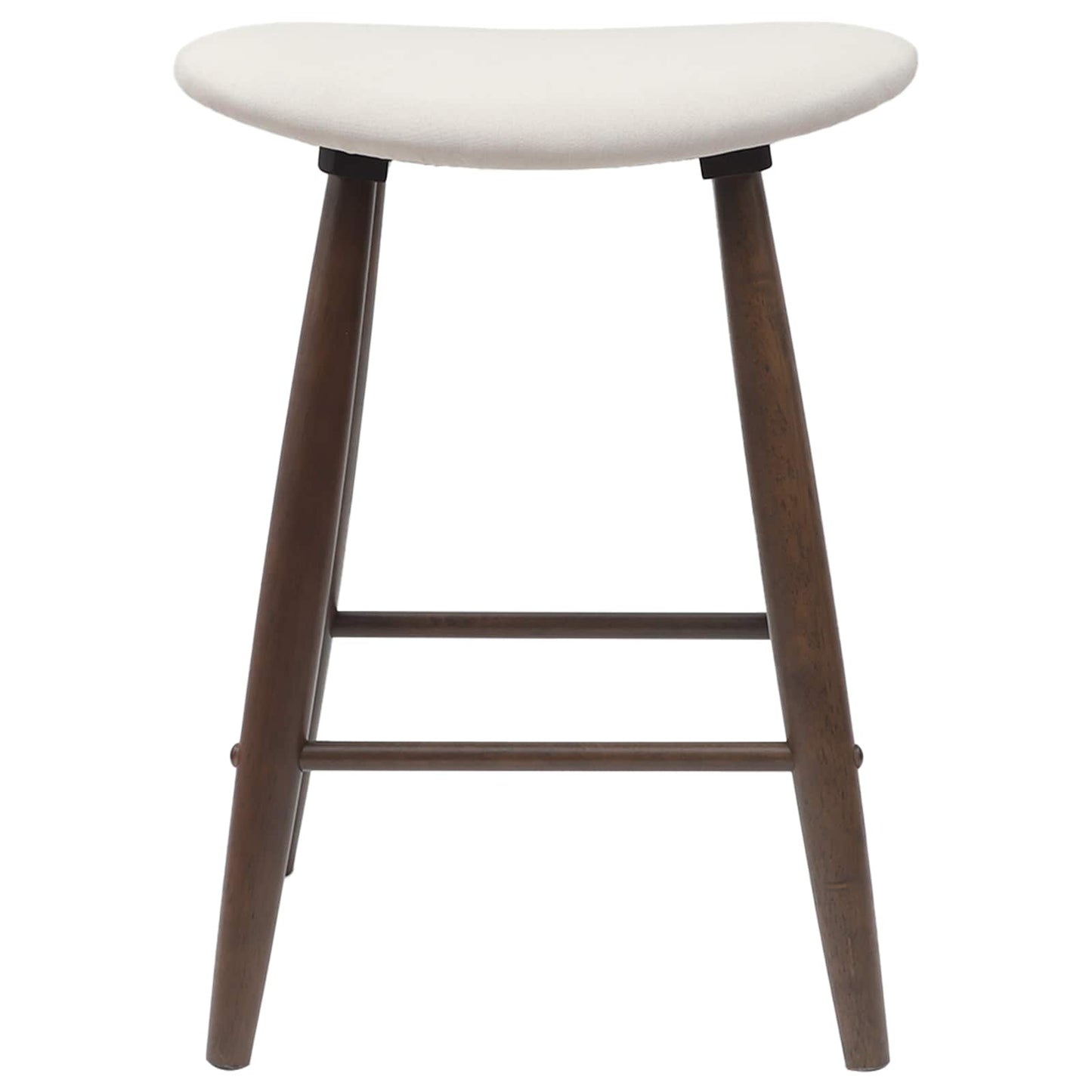 Eettafelstoelen 2 pcs Licht Bruin 46 x 37 x 63 cm