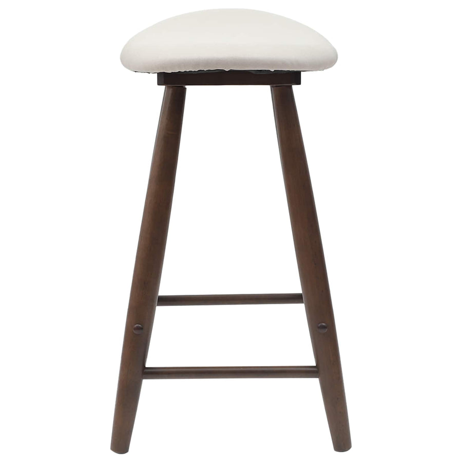 Eettafelstoelen 2 pcs Licht Bruin 46 x 37 x 63 cm