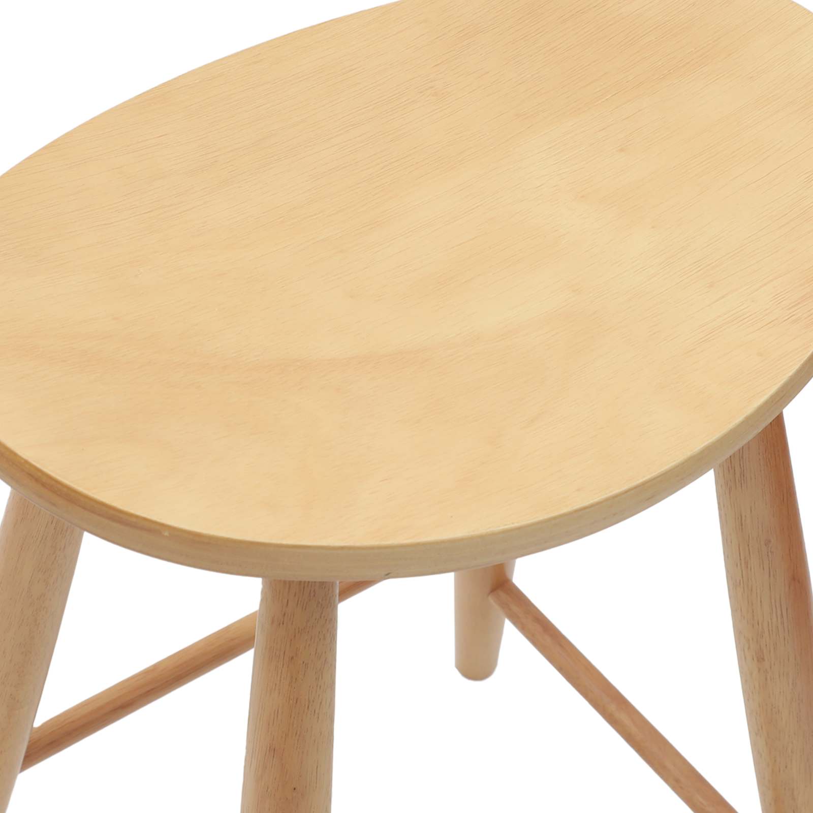 Eettafelstoelen 2 pcs Naturel 46 x 37 x 63 cm