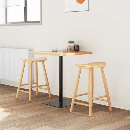 Eettafelstoelen 2 pcs Naturel 46 x 37 x 63 cm