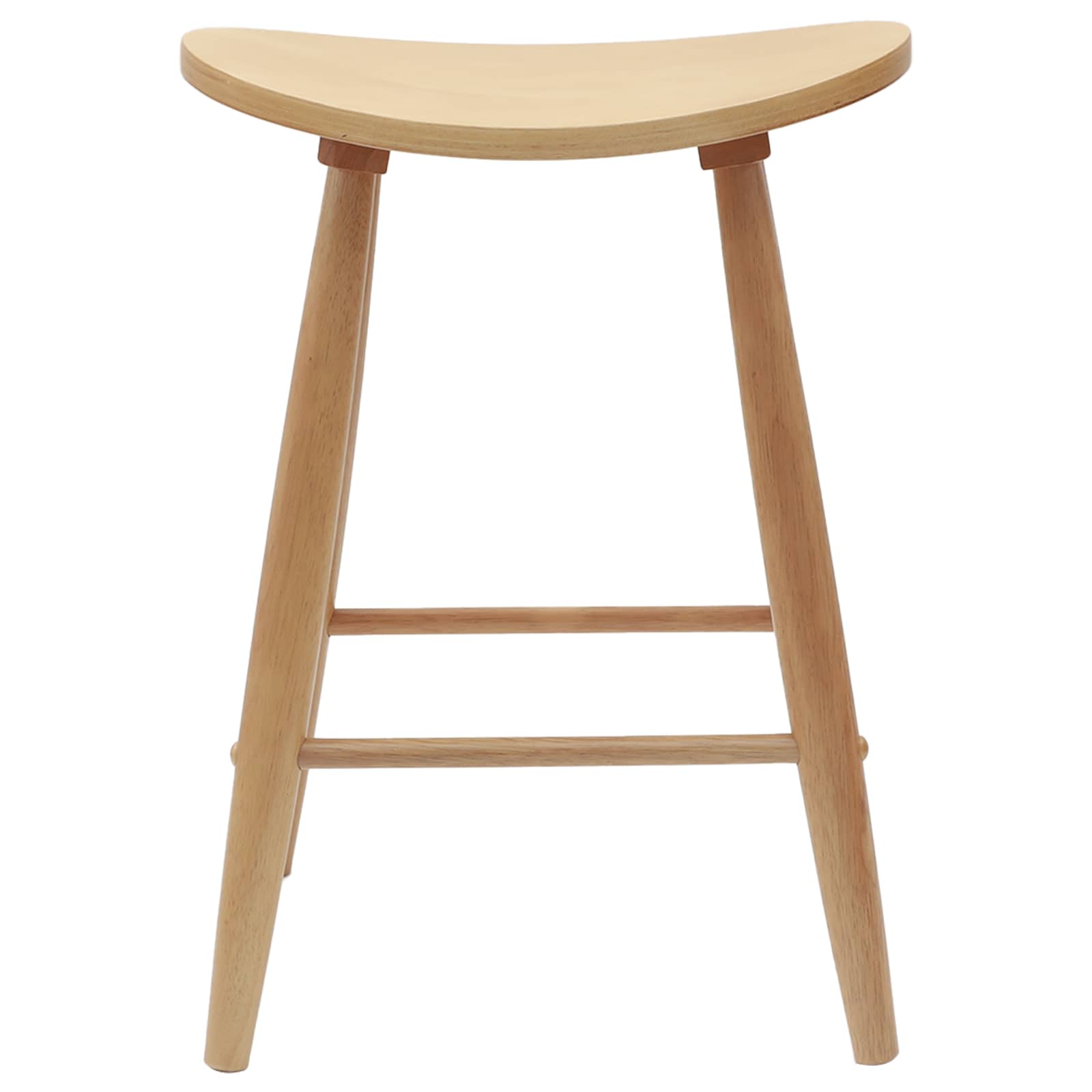 Eettafelstoelen 2 pcs Naturel 46 x 37 x 63 cm