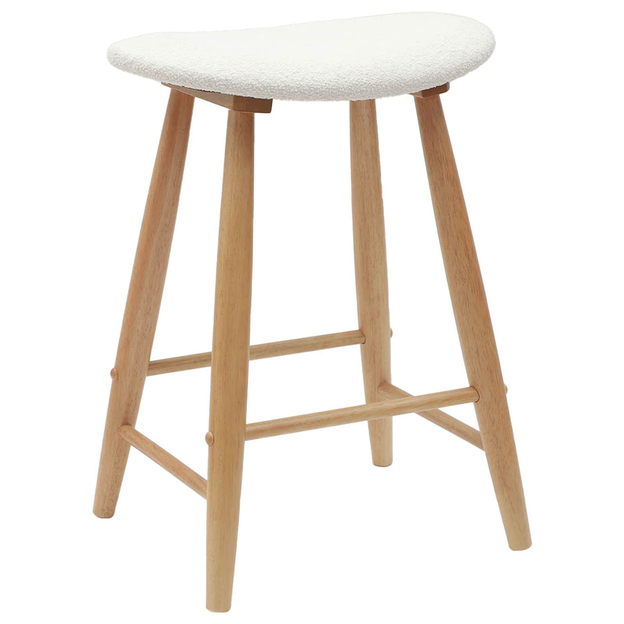 Eettafelstoelen 2 pcs Naturel 46 x 37 x 63 cm