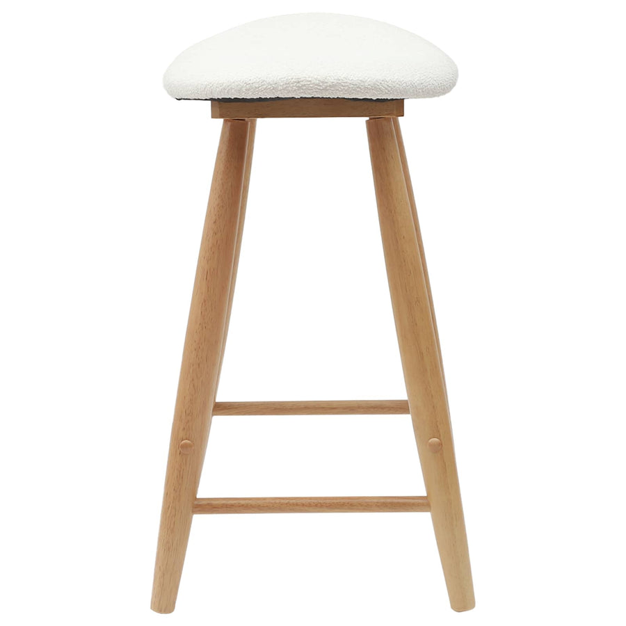 Eettafelstoelen 2 pcs Naturel 46 x 37 x 63 cm