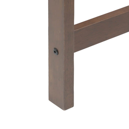 Eettafelstoelen 2 pcs Licht Bruin 40 x 47,5 x 99,5 cm