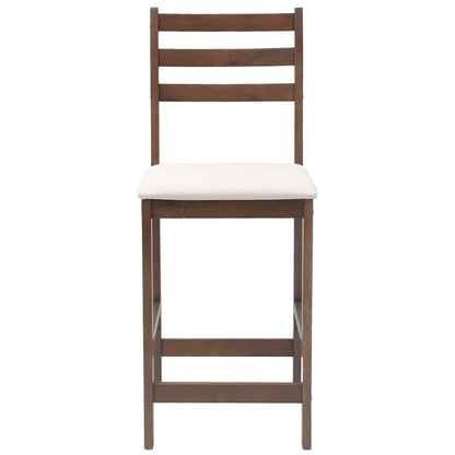 Eettafelstoelen 2 pcs Licht Bruin 40 x 47,5 x 99,5 cm