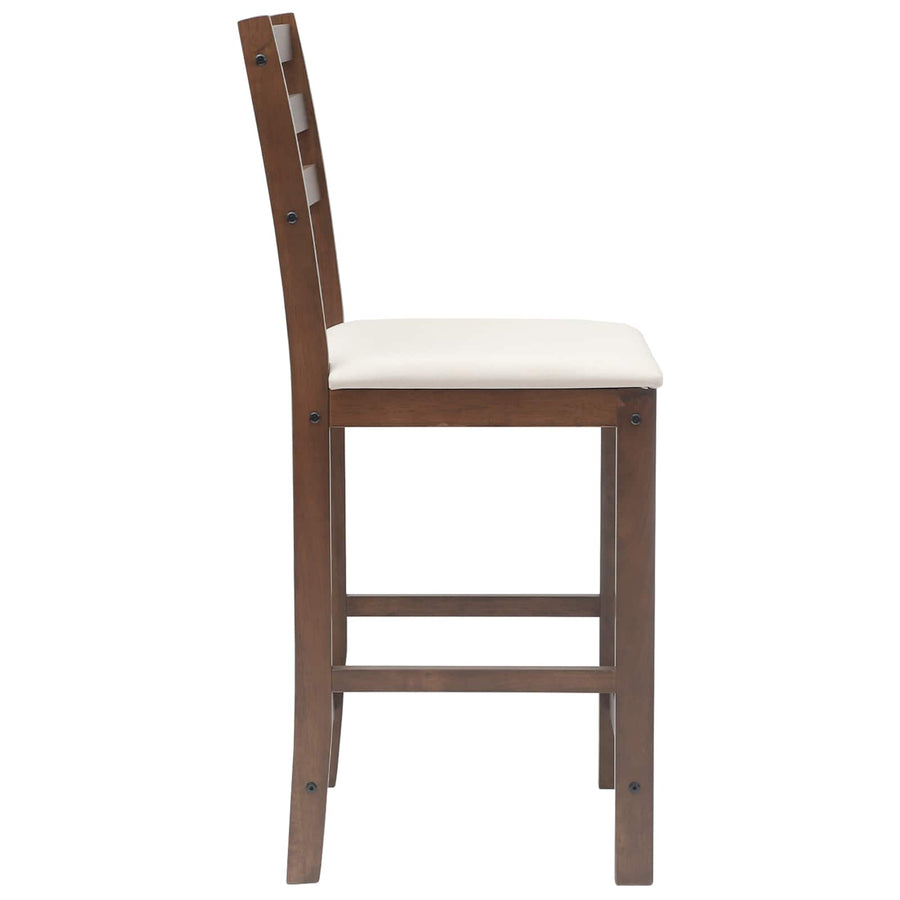 Eettafelstoelen 2 pcs Licht Bruin 40 x 47,5 x 99,5 cm