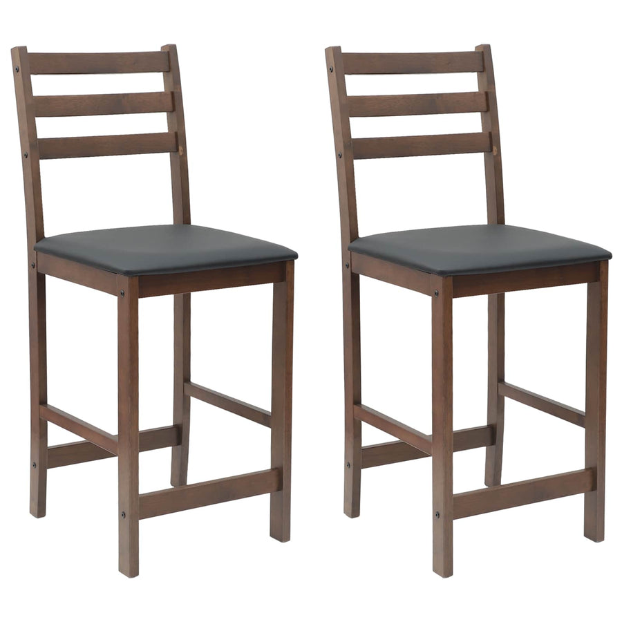 Eettafelstoelen 2 pcs Licht Bruin 40 x 47,5 x 99,5 cm