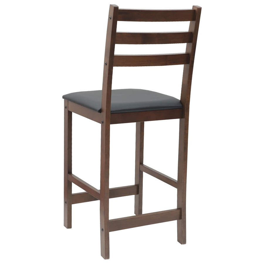Eettafelstoelen 2 pcs Licht Bruin 40 x 47,5 x 99,5 cm