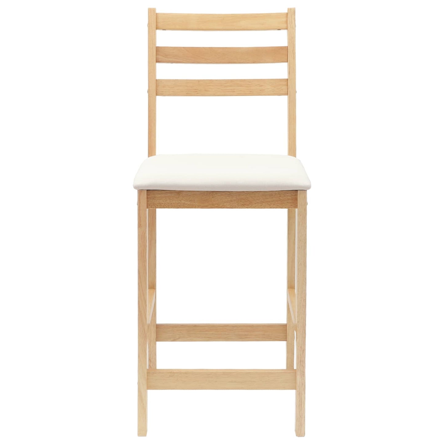 Eettafelstoelen 2 pcs Naturel 40 x 47,5 x 99,5 cm