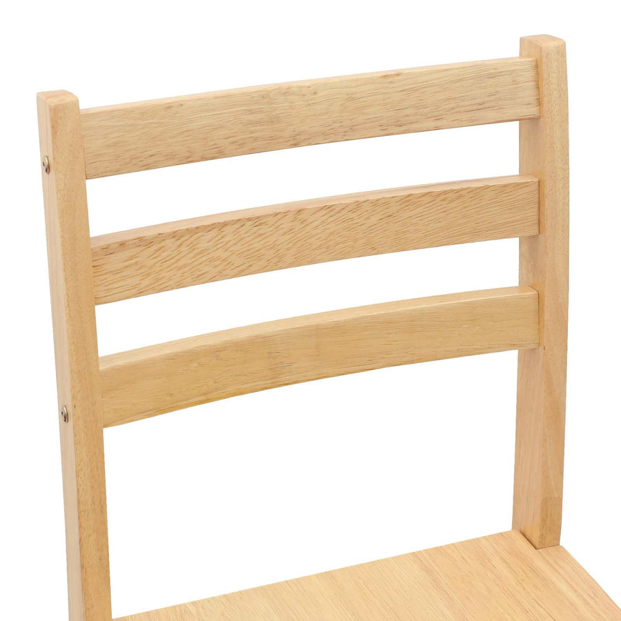 Eettafelstoelen 2 pcs Naturel 40 x 47,5 x 99,5 cm