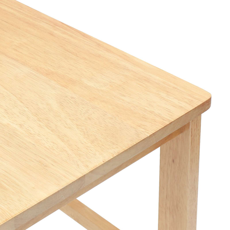 Eettafelstoelen 2 pcs Naturel 40 x 47,5 x 99,5 cm