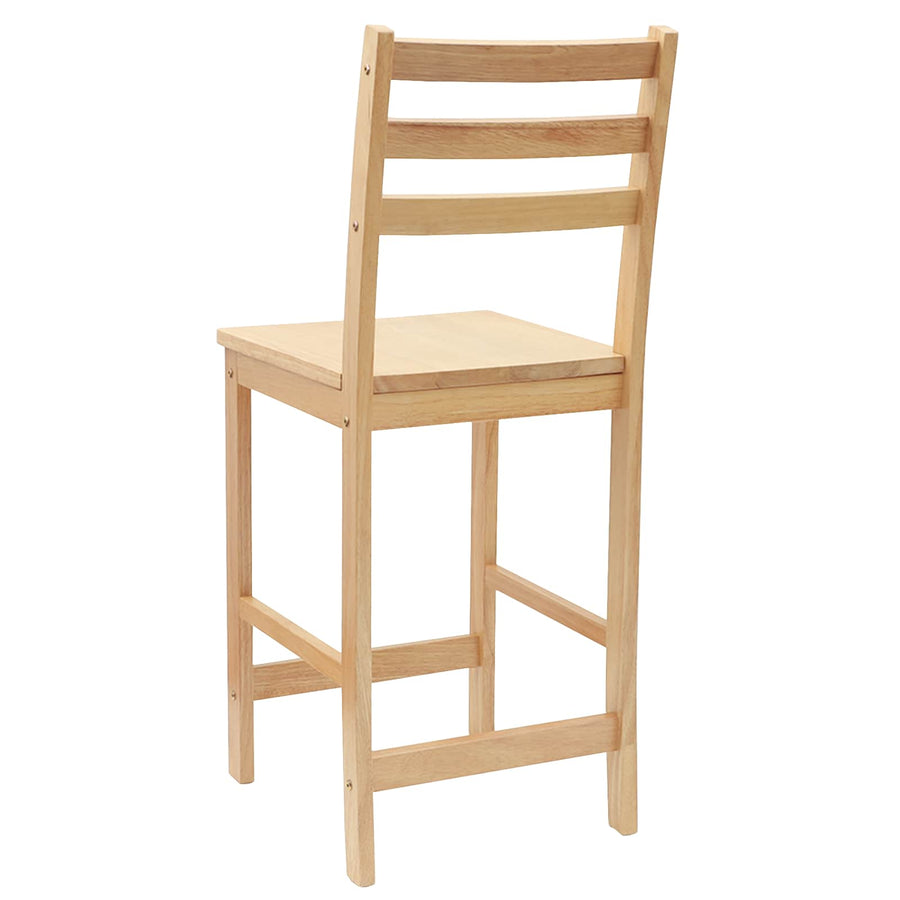 Eettafelstoelen 2 pcs Naturel 40 x 47,5 x 99,5 cm