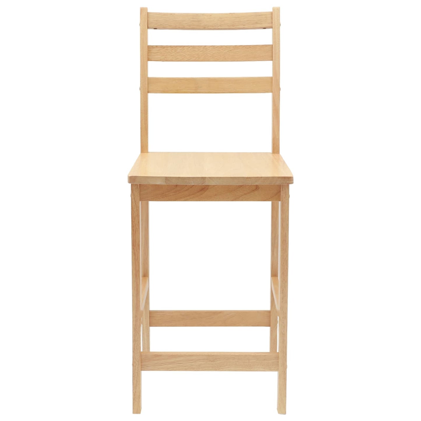 Eettafelstoelen 2 pcs Naturel 40 x 47,5 x 99,5 cm