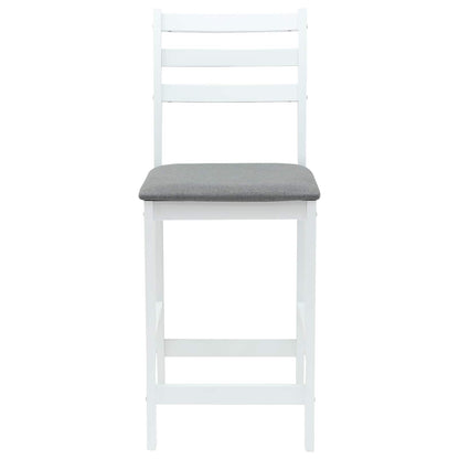 Eettafelstoelen 2 pcs Wit 40 x 47,5 x 99,5 cm