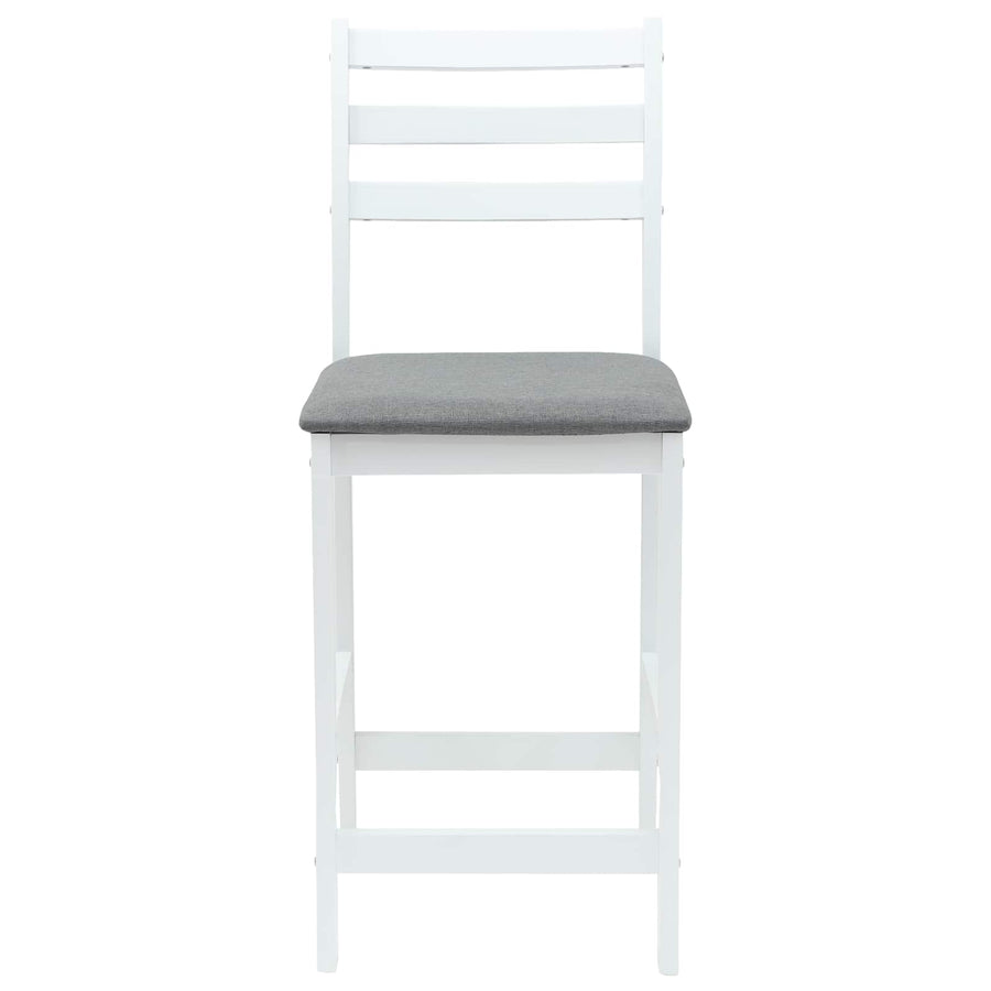 Eettafelstoelen 2 pcs Wit 40 x 47,5 x 99,5 cm