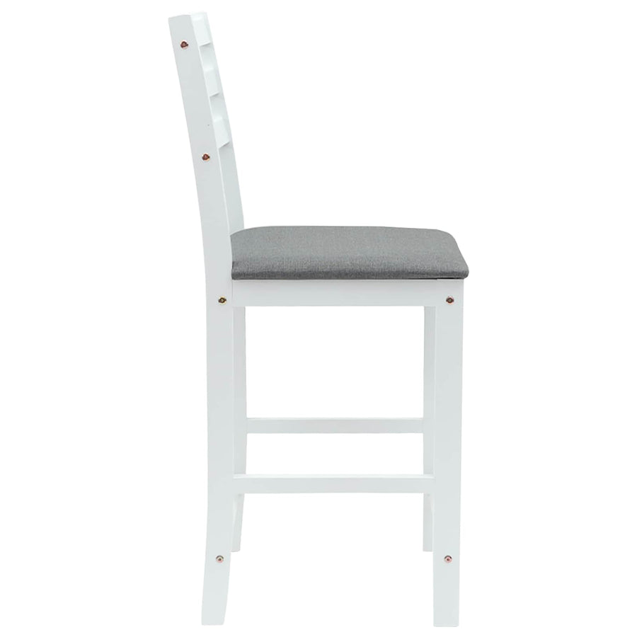 Eettafelstoelen 2 pcs Wit 40 x 47,5 x 99,5 cm